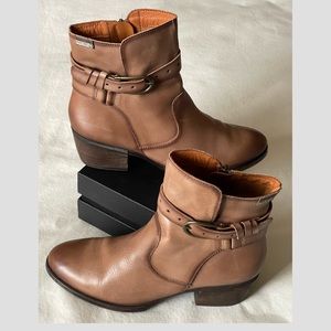 Pikolinos Baqueira Ankle Boots Size:8.5 Color: Sienna (brown)